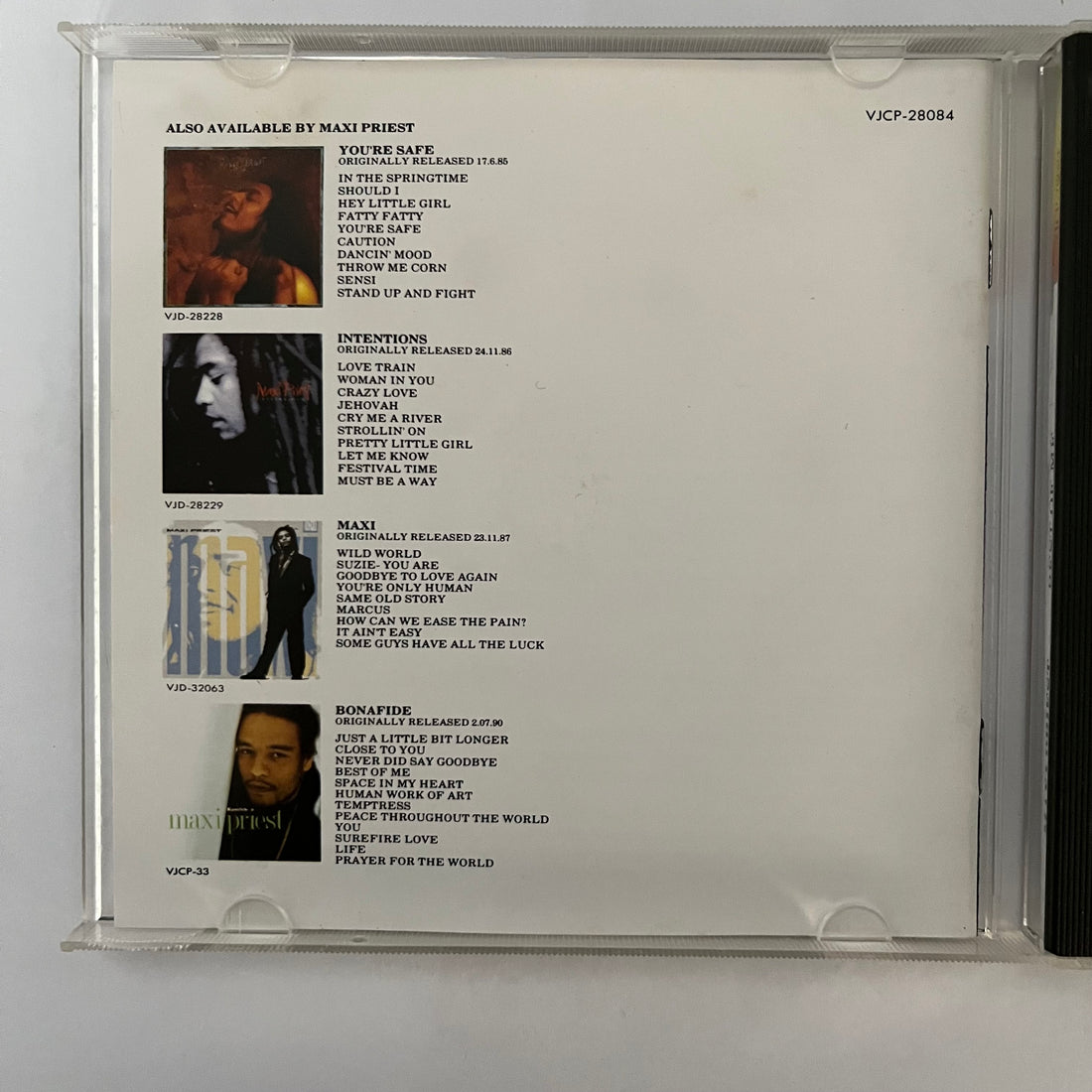 ซีดี Maxi Priest - Best Of Me CD VG+