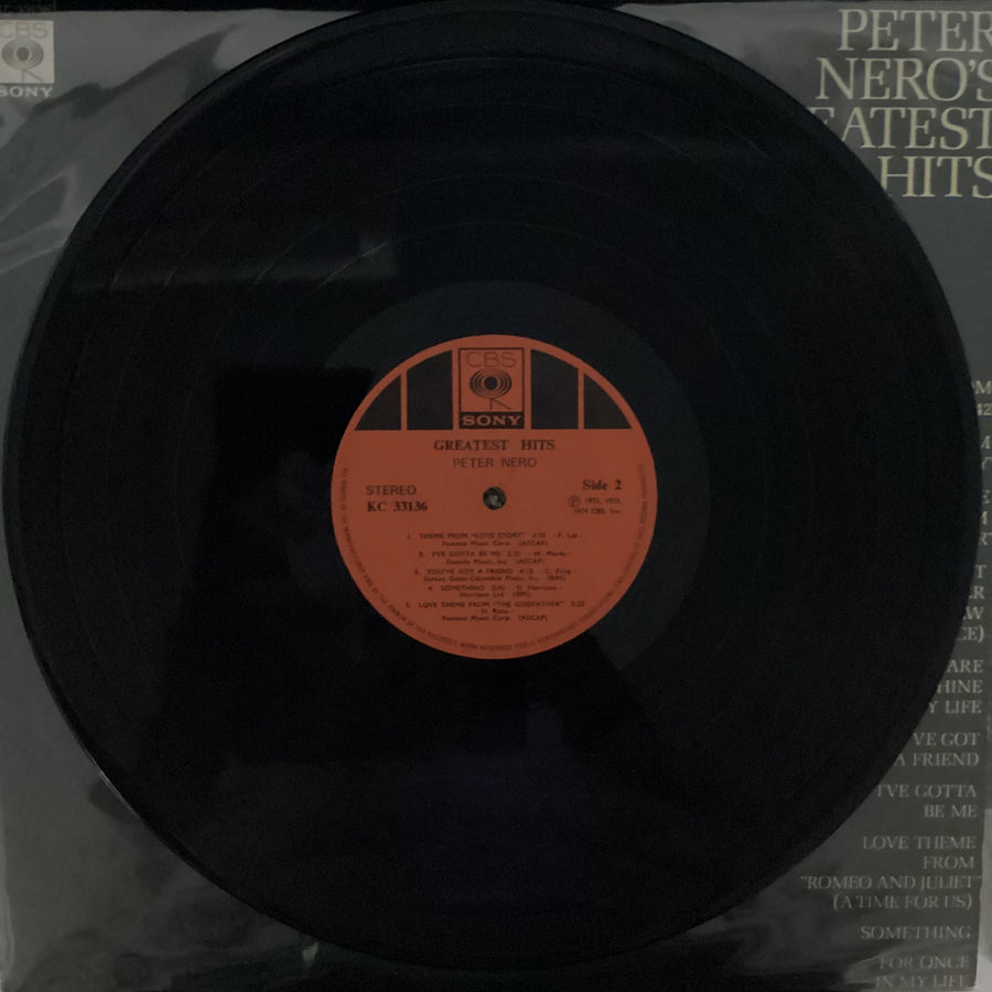 Peter Nero - Peter Nero's Greatest Hits Vinyl VG+