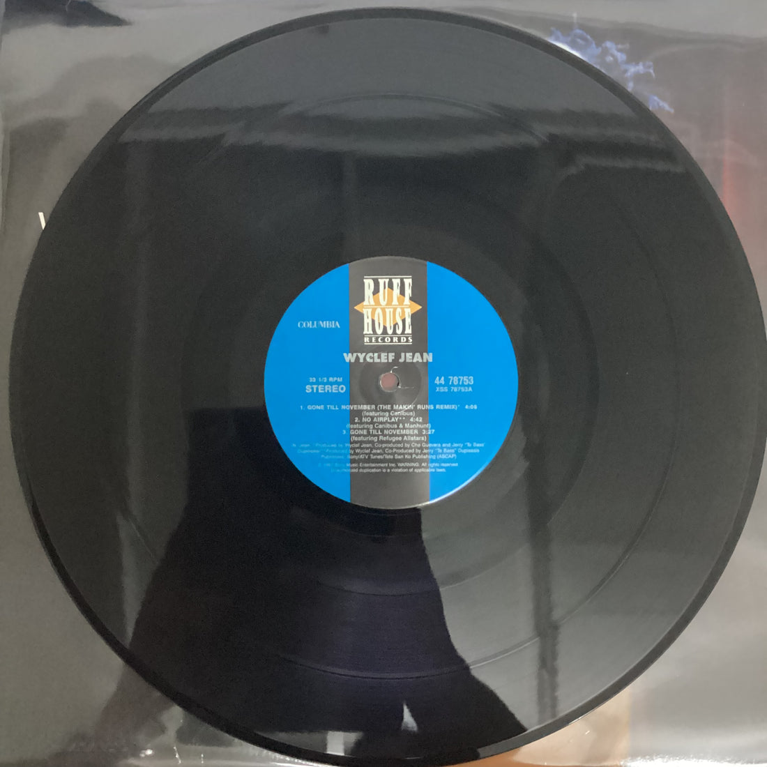 แผ่นเสียง Wyclef Jean - Gone Till November Vinyl VG+