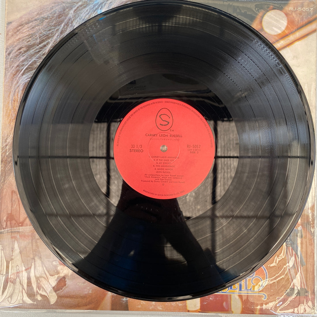 แผ่นเสียง Leon Russell - Carney Vinyl VG+
