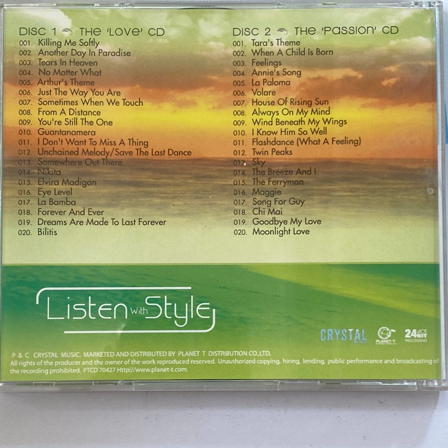 ซีดี Various - 40 Very Best Of Easy Listening Moods Volume 2 (CD) (VG+) (2CDs)