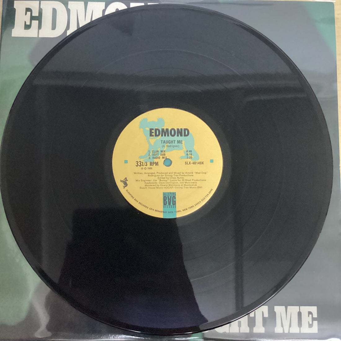 แผ่นเสียง Edmond - Taught Me Vinyl VG+