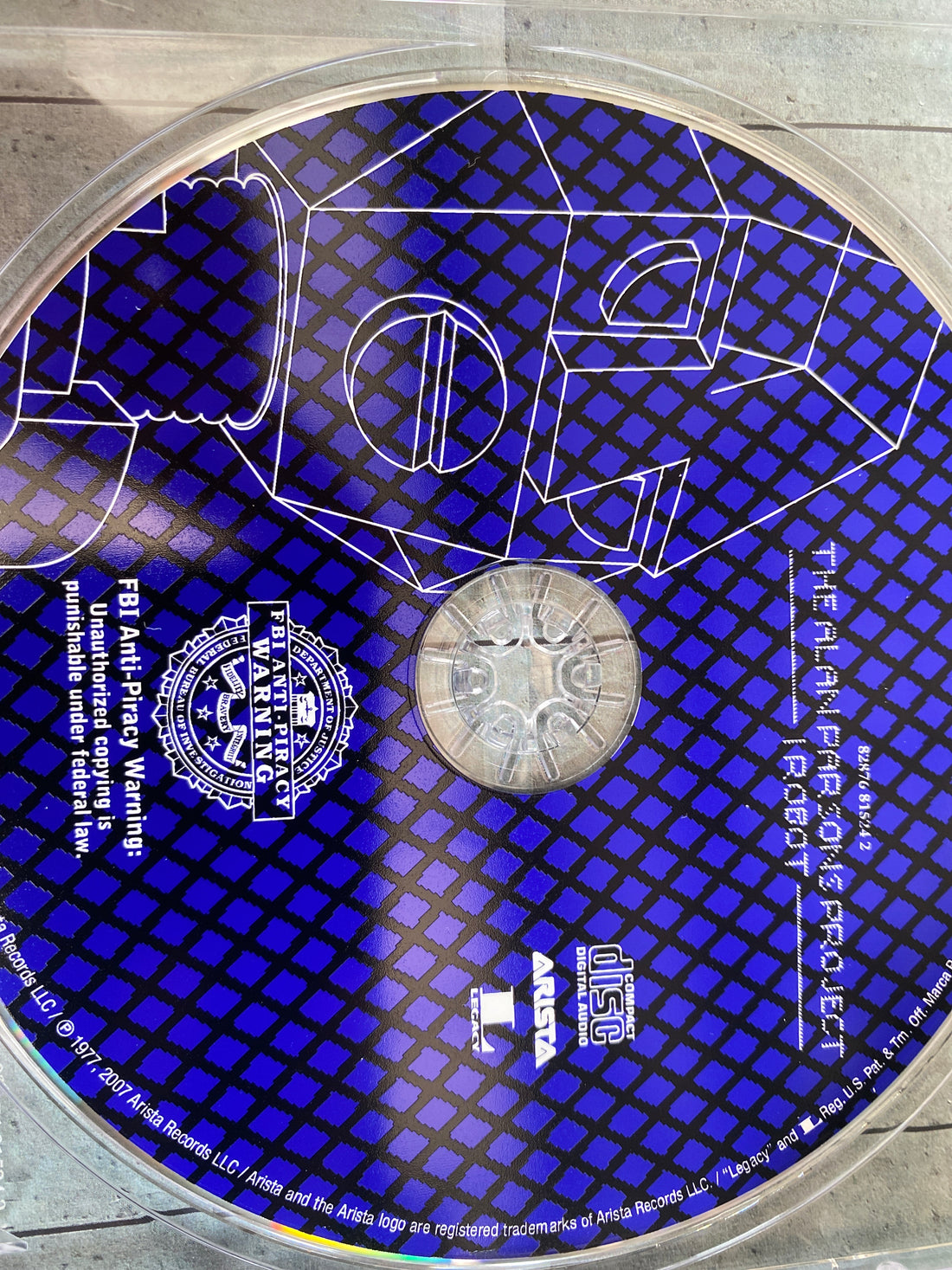 ซีดี The Alan Parsons Project - I Robot CD NM or M-