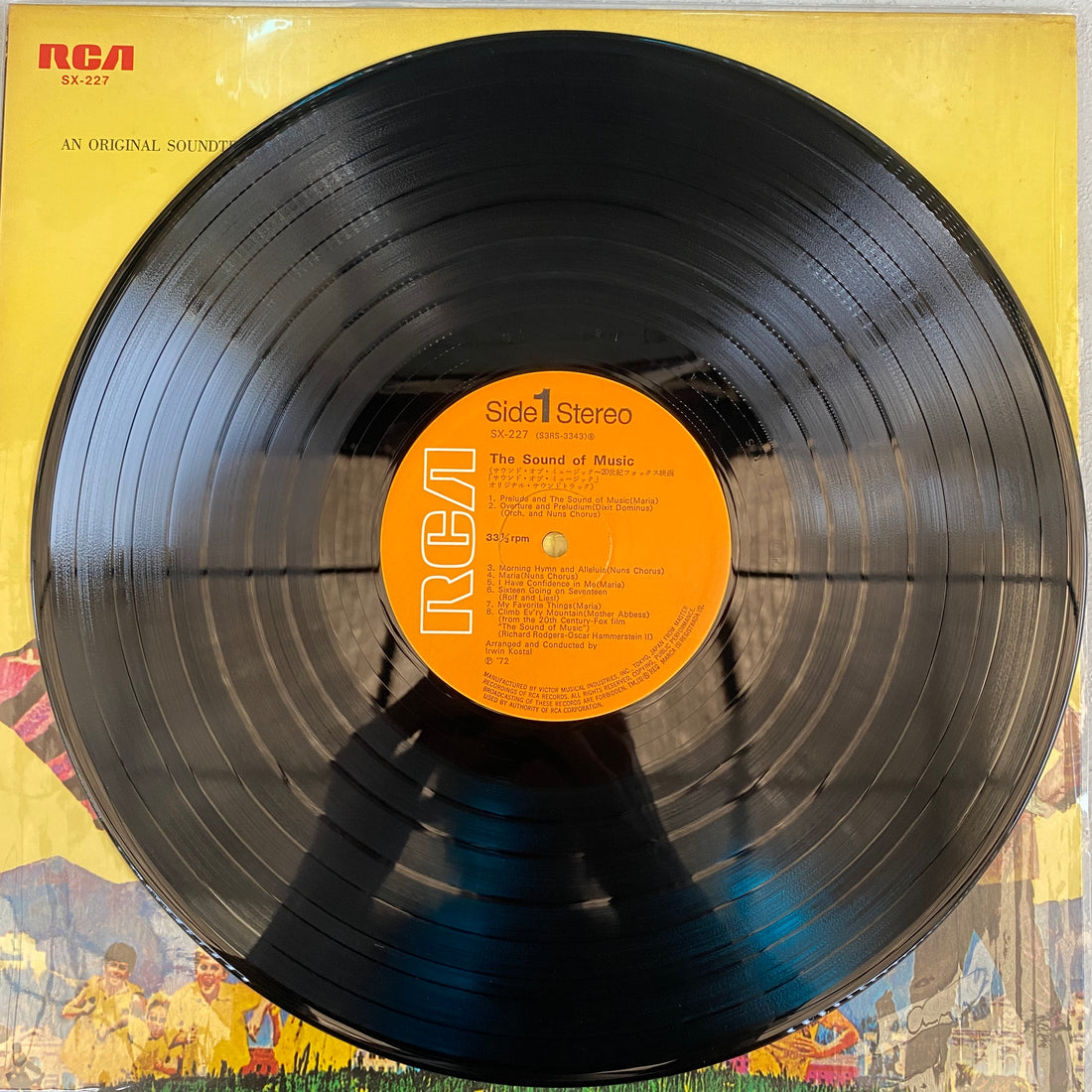 แผ่นเสียง Rodgers & Hammerstein / Julie Andrews / Christopher Plummer / Irwin Kostal - The Sound Of Music (An Original Soundtrack Recording) (Vinyl) (VG+)