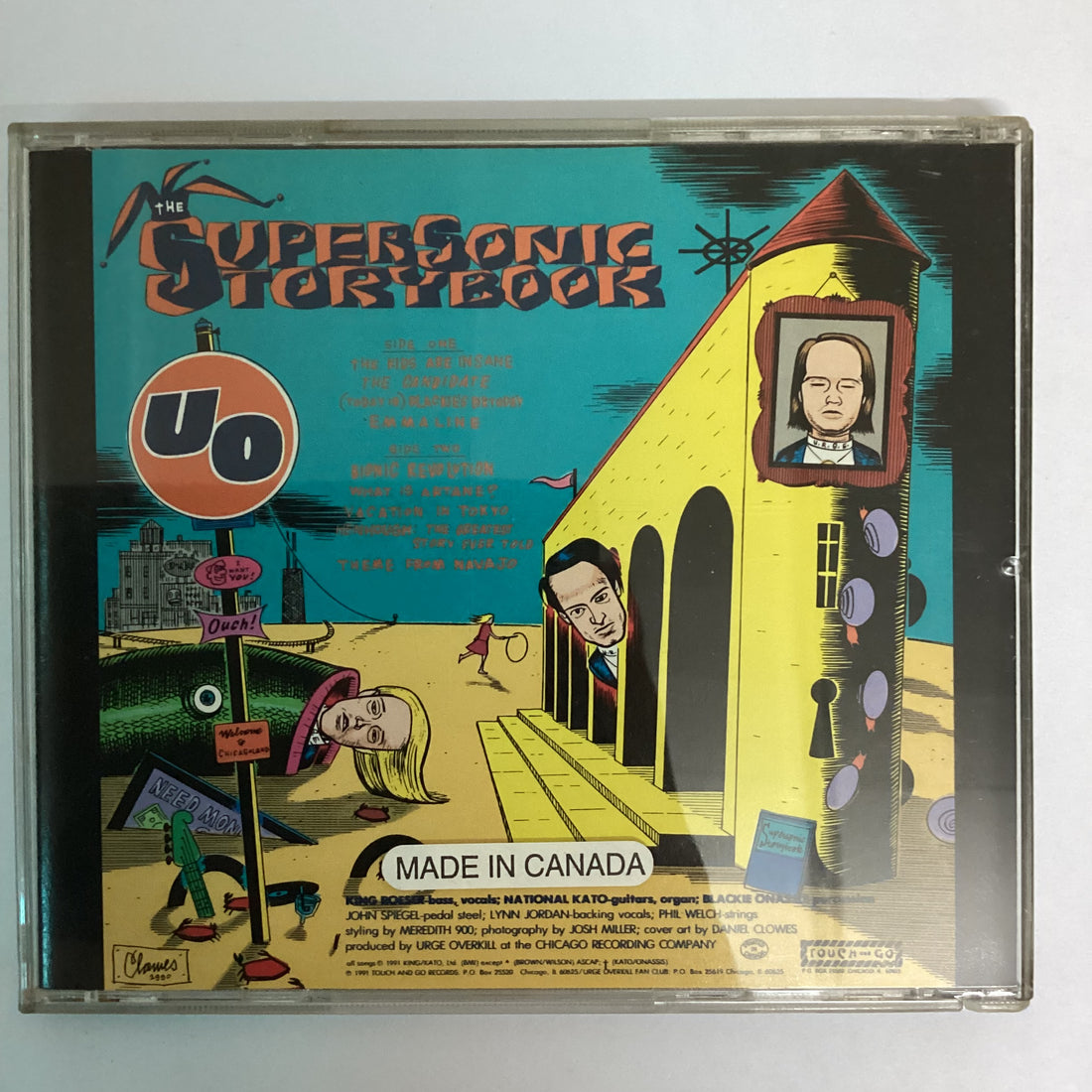 ซีดี Urge Overkill - The Supersonic Storybook CD VG+