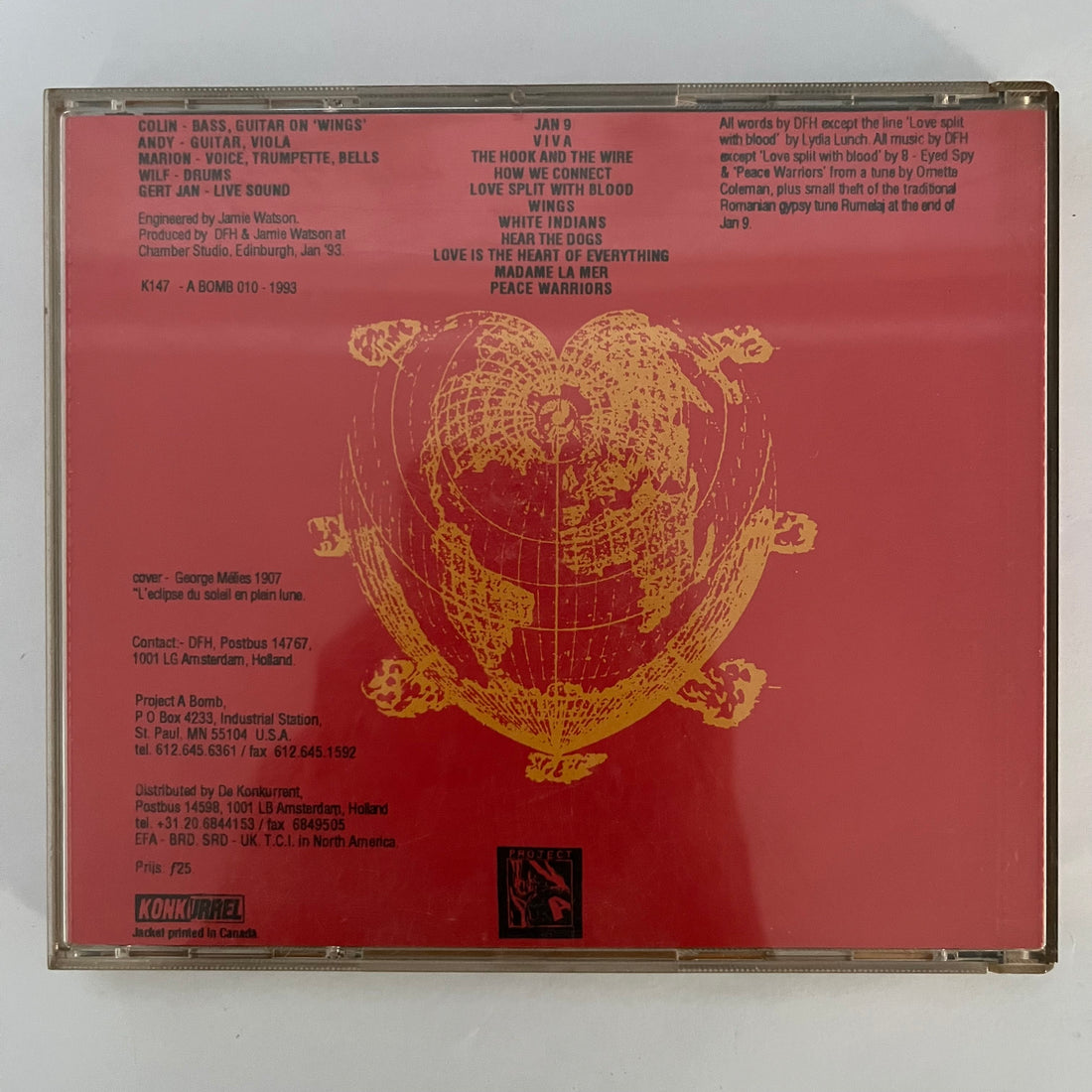 ซีดี Dog Faced Hermans - Hum Of Life CD VG+