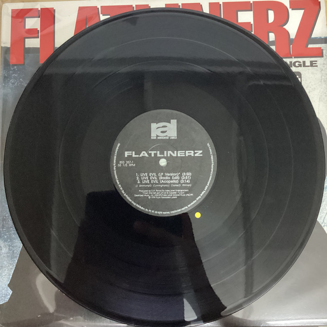 แผ่นเสียง Flatlinerz - Live Evil Vinyl VG