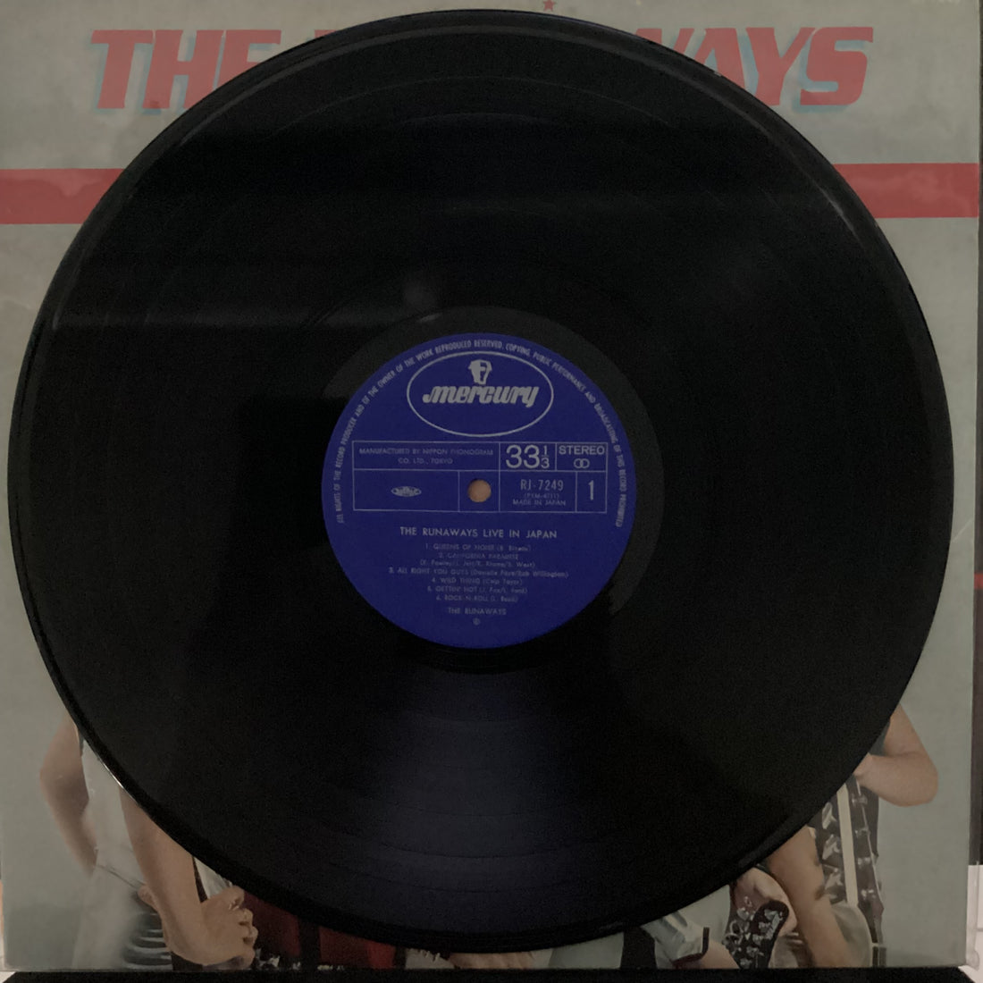 แผ่นเสียง The Runaways - Live In Japan Vinyl VG+