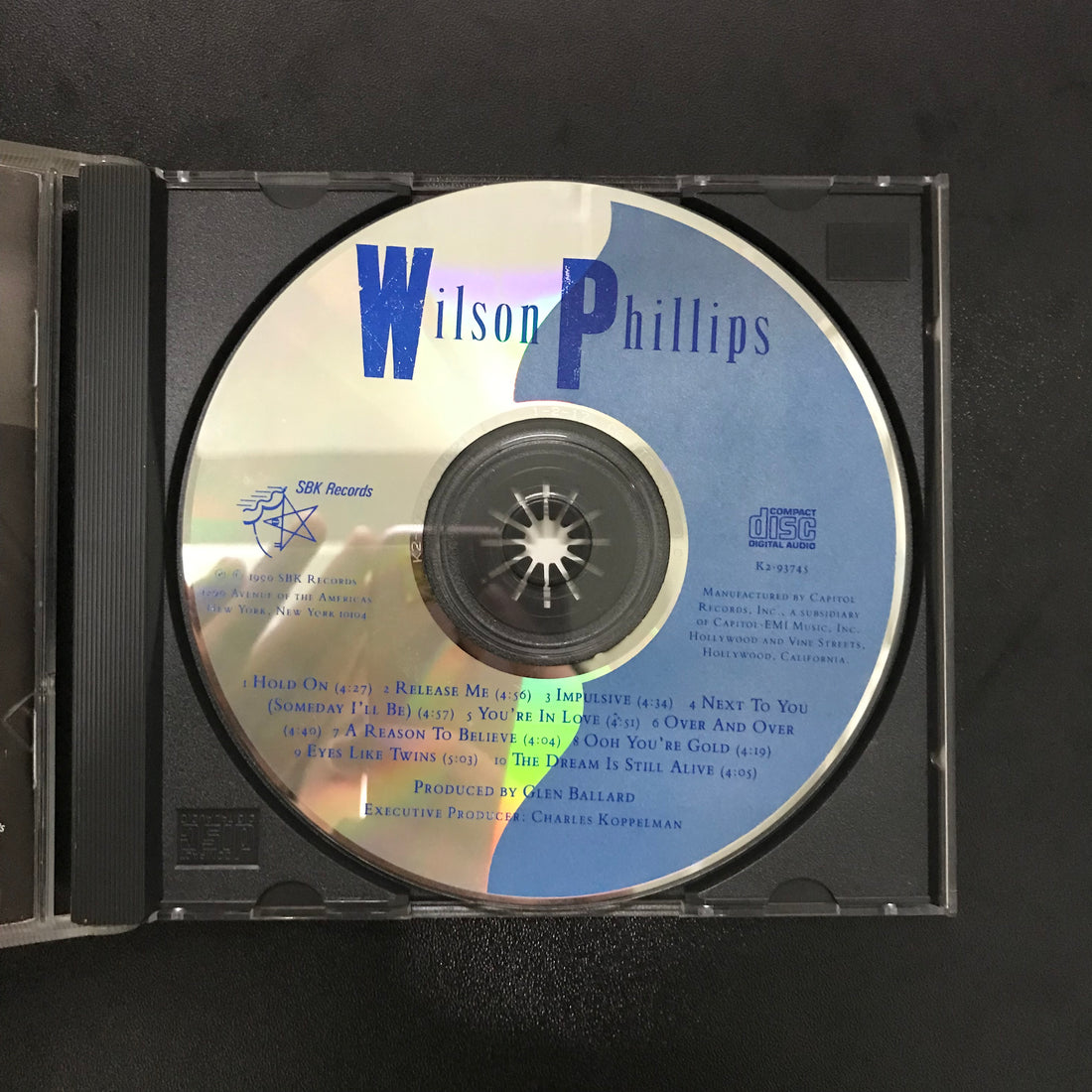 ซีดี Wilson Phillips - Wilson Phillips CD VG+