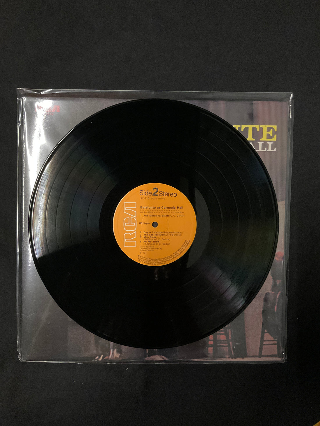 แผ่นเสียง Harry Belafonte - Belafonte At Carnegie Hall: The Complete Concert Vol.1 - Vol.2 Vinyl VG+ 4LPs