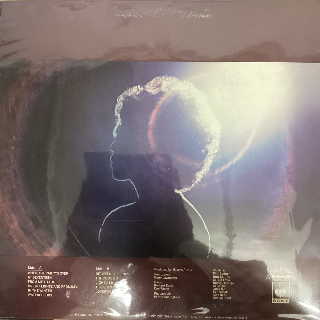 แผ่นเสียง Janis Ian - Between The Lines Vinyl VG+