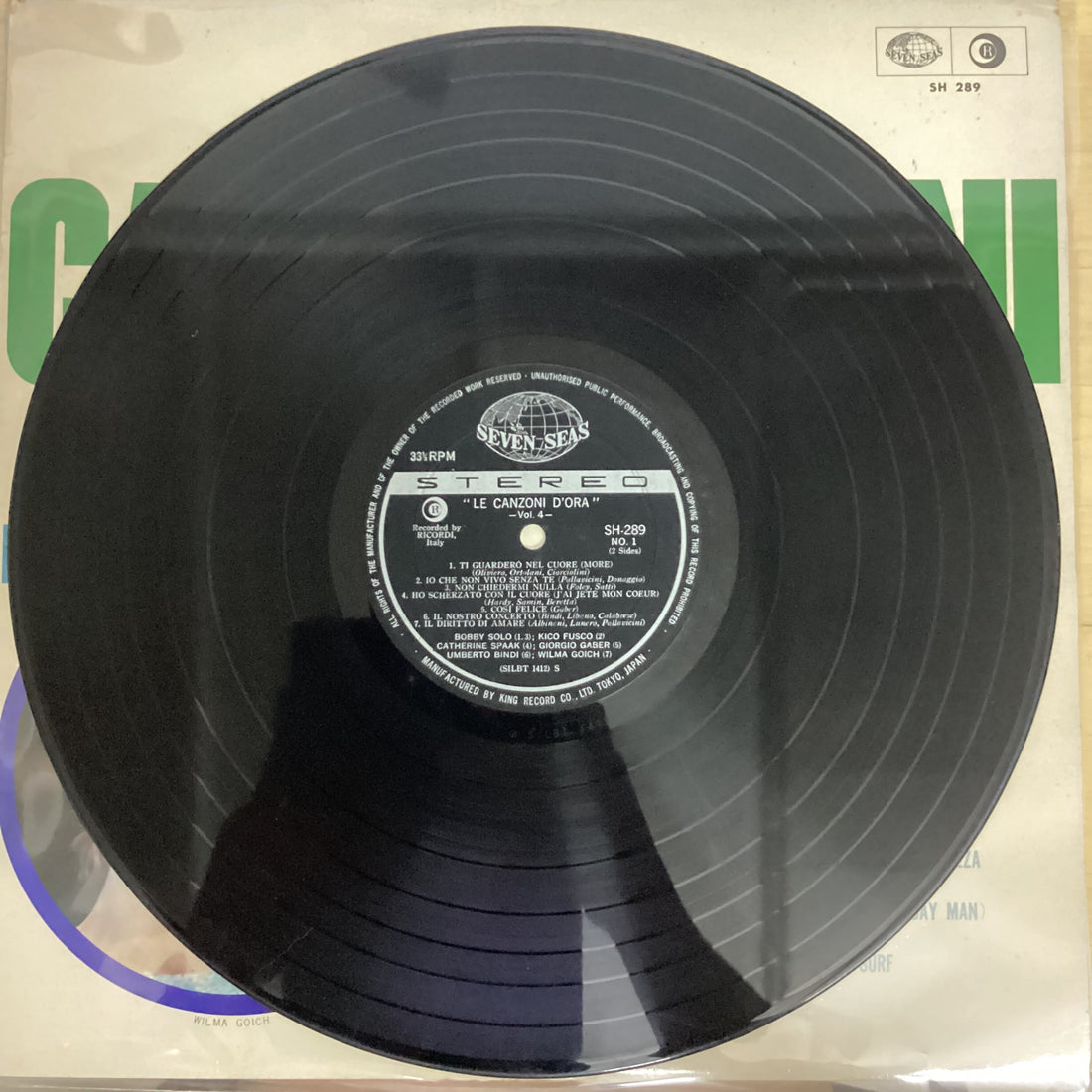 แผ่นเสียง Various - Le Canzoni D'Ora Vol.4 Vinyl VG+