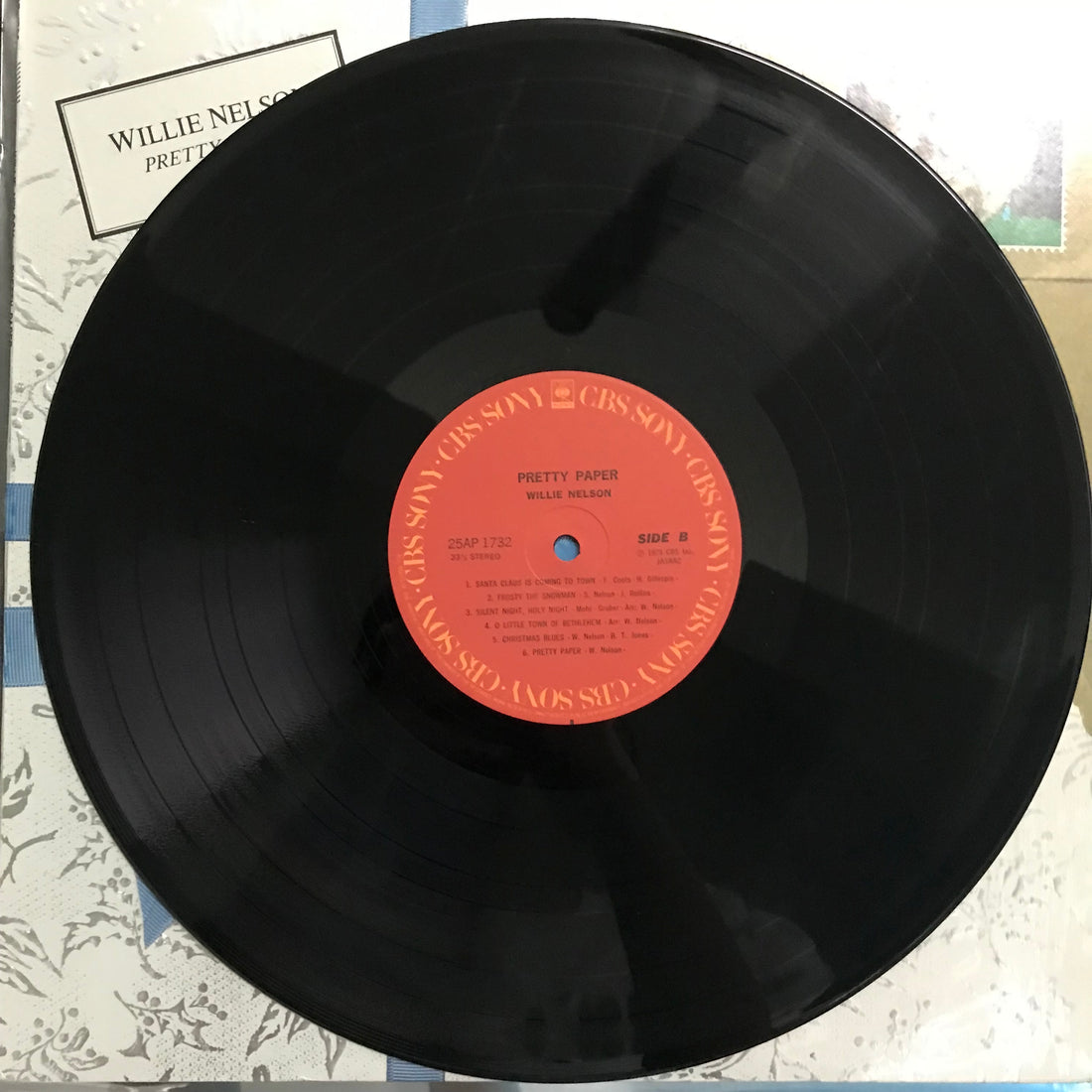 แผ่นเสียง Willie Nelson - Pretty Paper Vinyl VG+