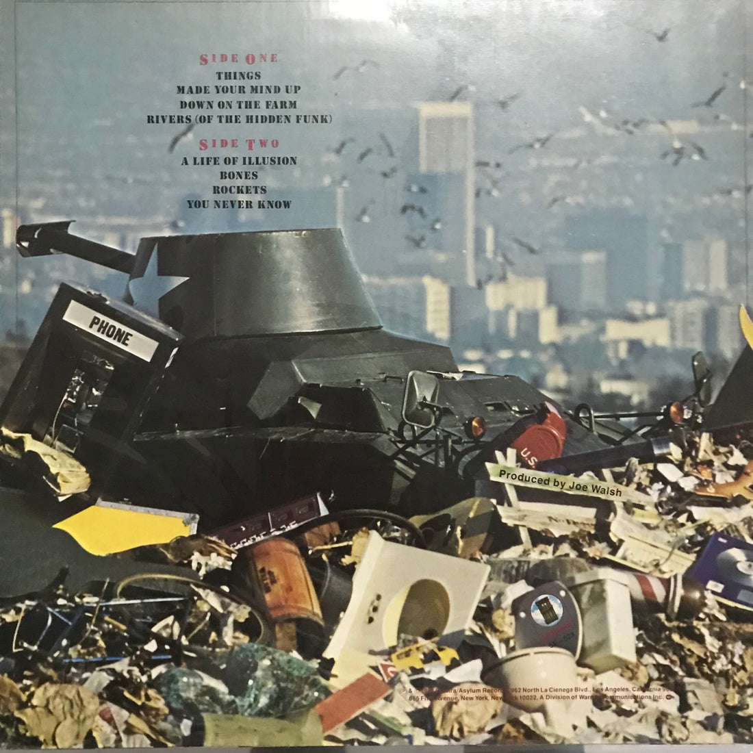 แผ่นเสียง Joe Walsh - There Goes The Neighborhood Vinyl VG+