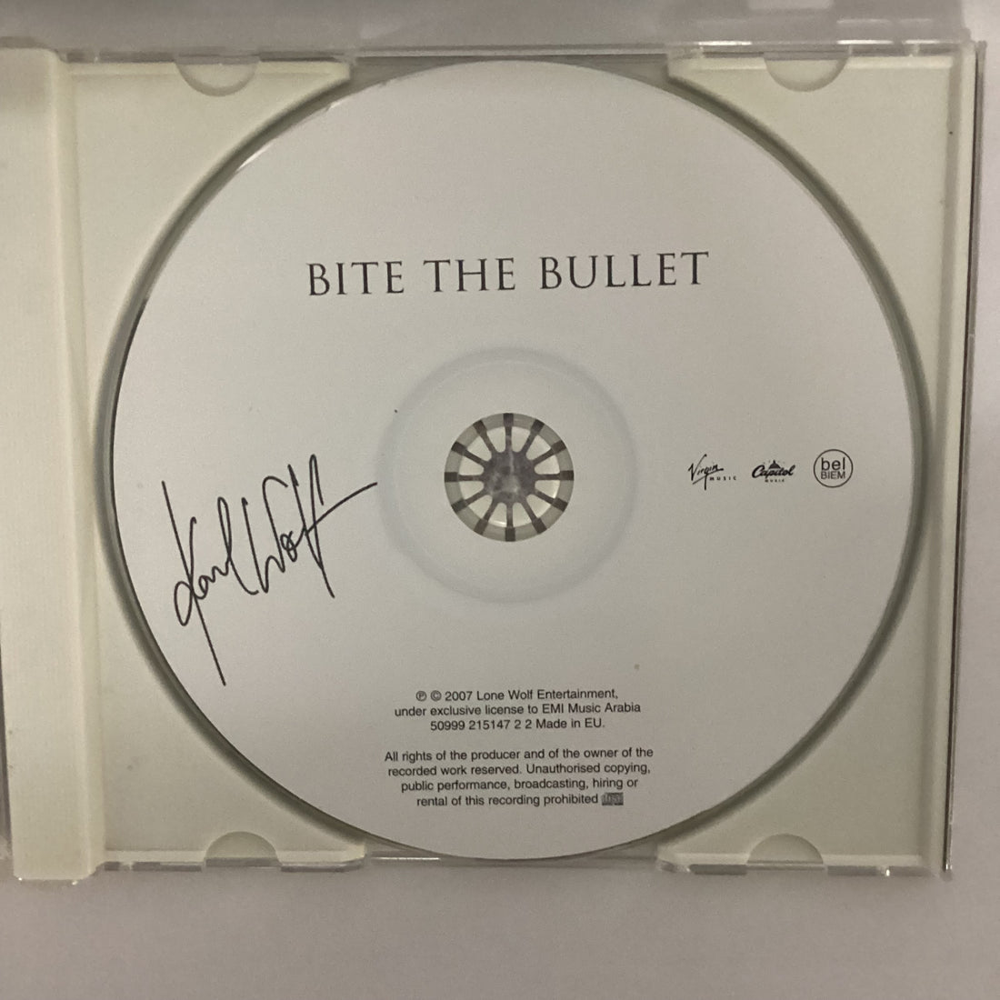 ซีดี Karl Wolf - Bite The Bullet CD VG+
