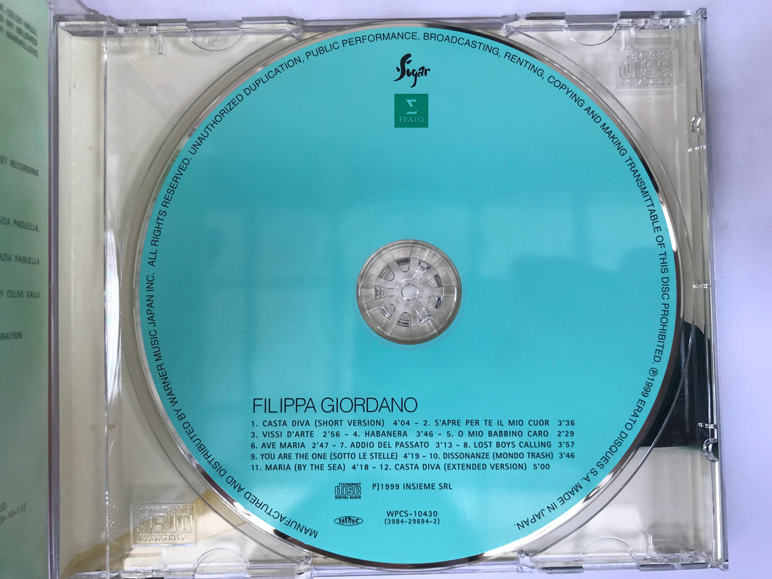 ซีดี Filippa Giordano - Filippa Giordano CD VG+