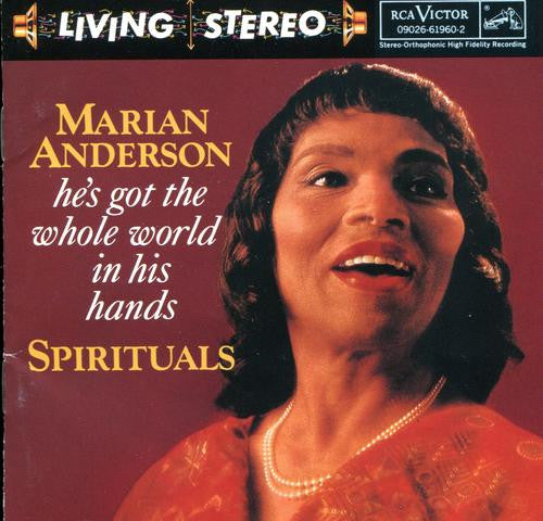 ซีดี Marian Anderson - He's Got The Whole World In His Hands - Spirituals CD VG+