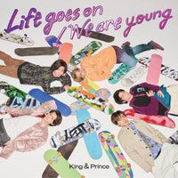 ซีดี King & Prince - Life Goes on / We are young (CD) (VG+)