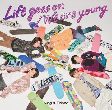 ซีดี King & Prince - Life Goes on / We are young (CD) (VG+)