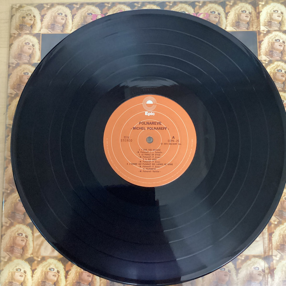 แผ่นเสียง Michel Polnareff - Polnareve Vinyl VG+