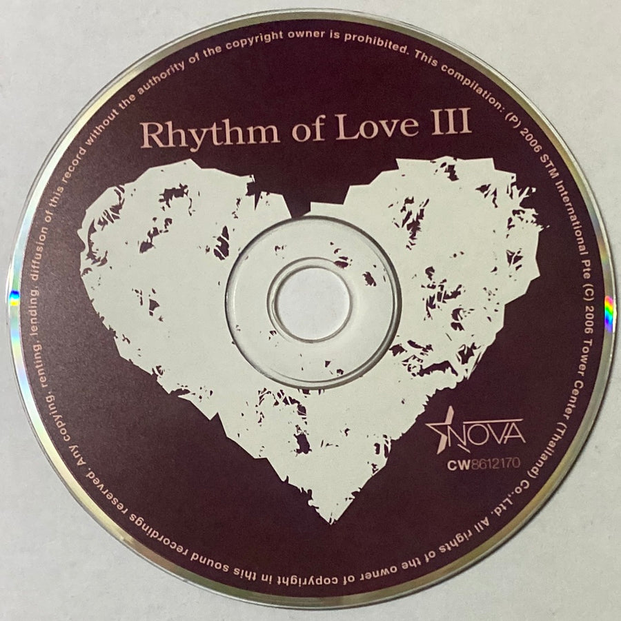 ซีดี Various - Rhythm Of Love III (CD) (VG)