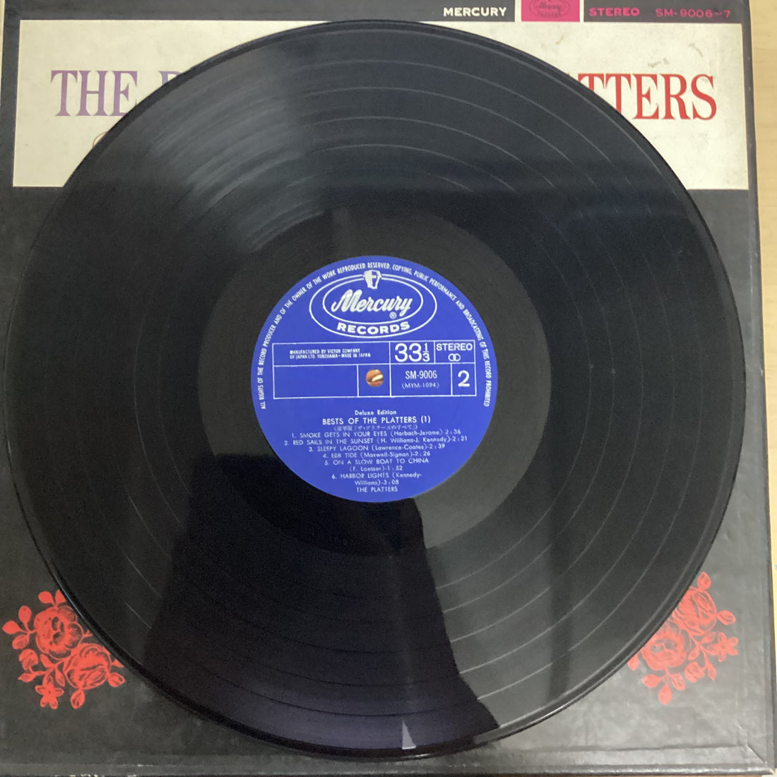 แผ่นเสียง The Platters - Bests Of The Platters - Deluxe Edition Vinyl VG+ 2LPs