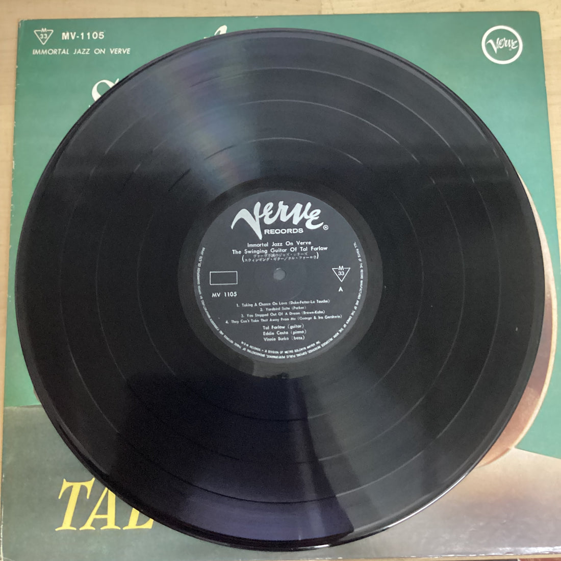 แผ่นเสียง Tal Farlow - The Swinging Guitar Of Tal Farlow Vinyl VG+