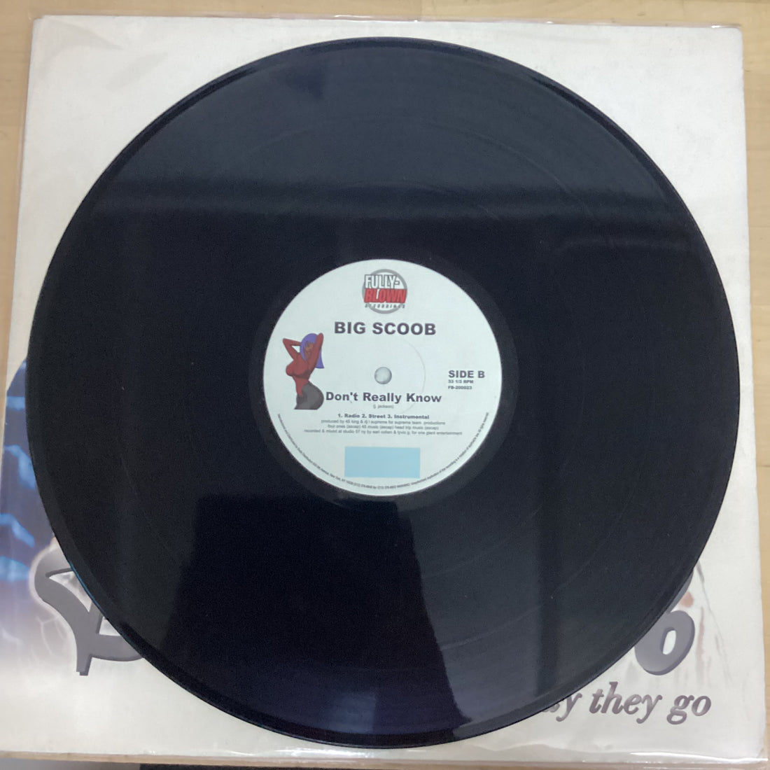 แผ่นเสียง Big Scoob - The Way They Go Vinyl VG+