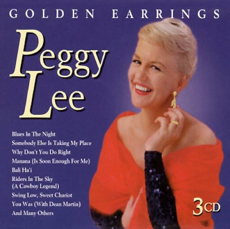 ซีดี Peggy Lee - Golden Earrings (CD) (VG+) (3CDs)