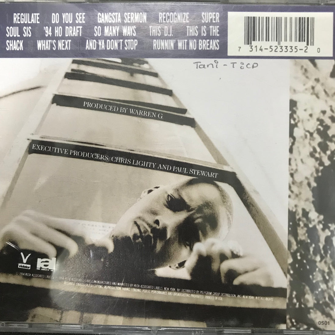 ซีดี Warren G - Regulate... G Funk Era CD VG+