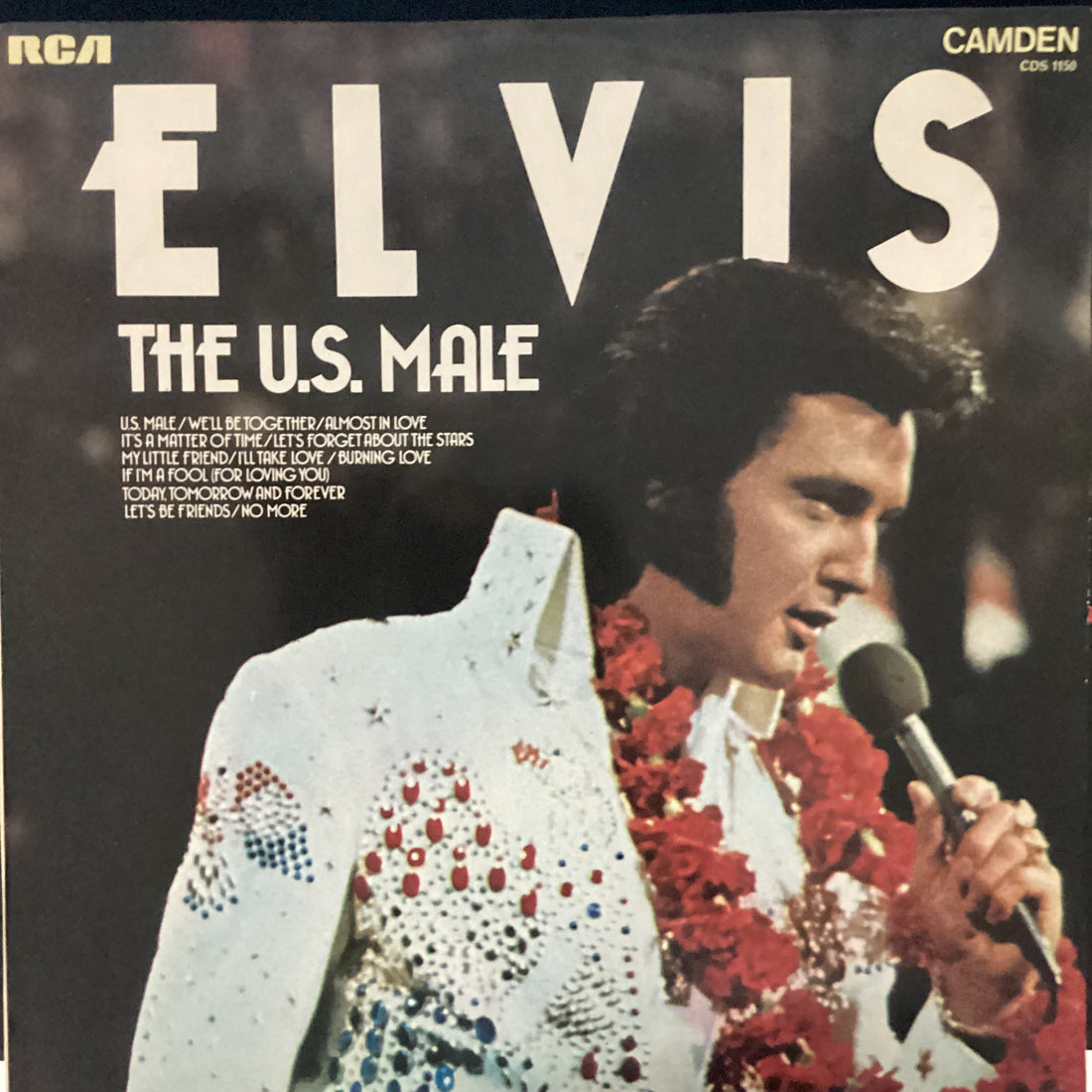 แผ่นเสียง Elvis Presley - The U.S. Male Vinyl VG+