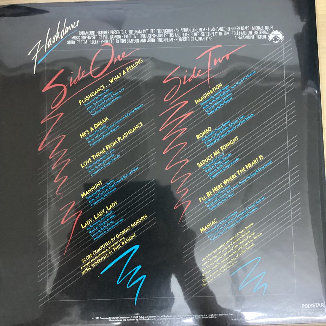 แผ่นเสียง Various - Flashdance Original Soundtrack From The Motion Picture Vinyl VG+