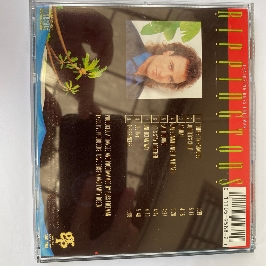 ซีดี The Rippingtons / Russ Freeman - Tourist In Paradise CD NM or M-