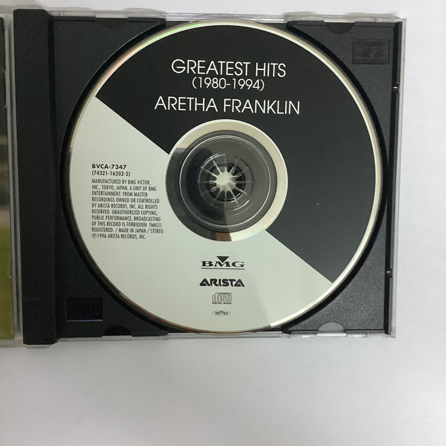 ซีดี Aretha Franklin - Greatest Hits 1980-1994 CD VG+