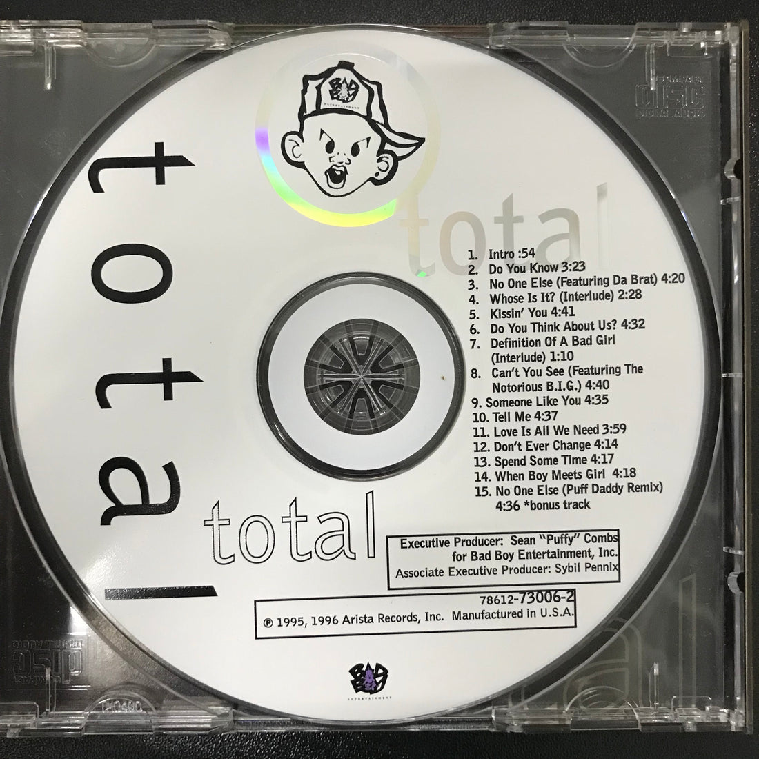ซีดี Total - Total CD VG+