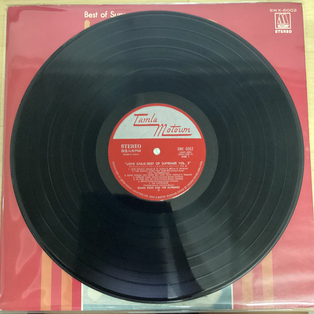 แผ่นเสียง The Supremes - Love Child / Best Of Supremes Vol.2 Vinyl VG