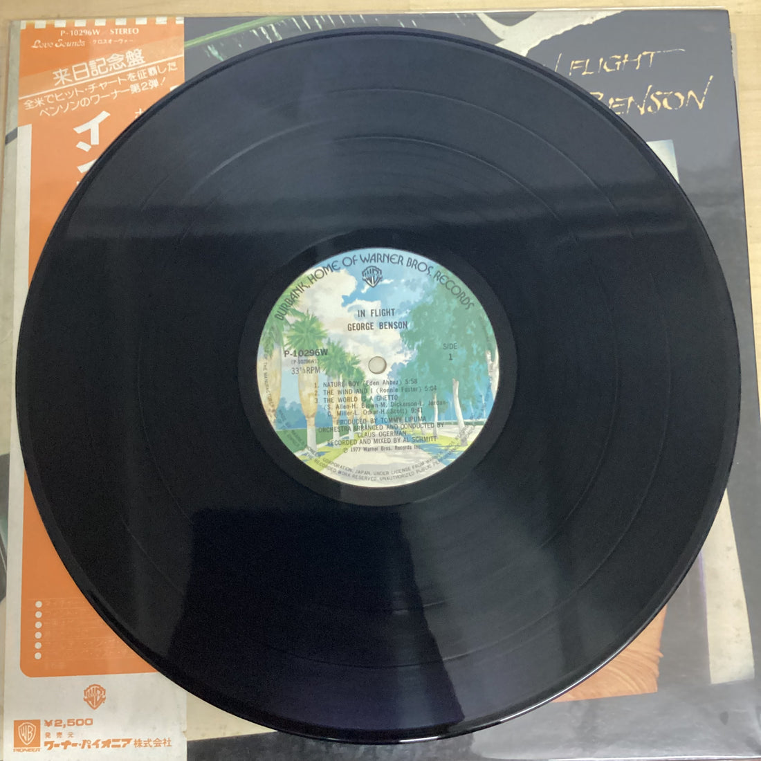 แผ่นเสียง George Benson - In Flight Vinyl VG+