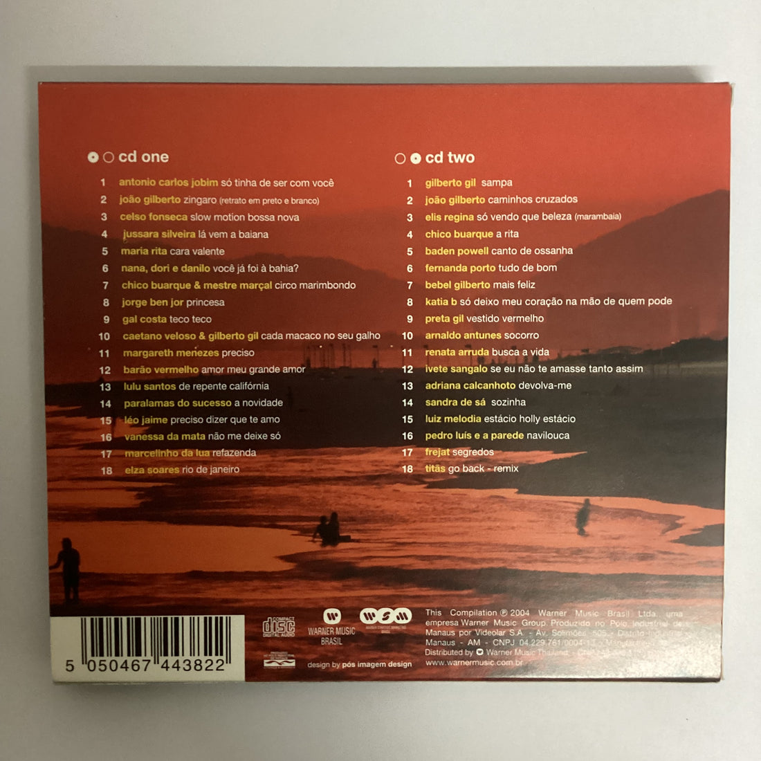 ซีดี Various - Chill: Brazil 3 CD NM or M- 2CDs