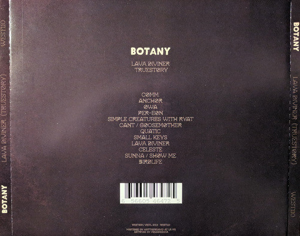 Botany - Lava Diviner Truestory CD VG+