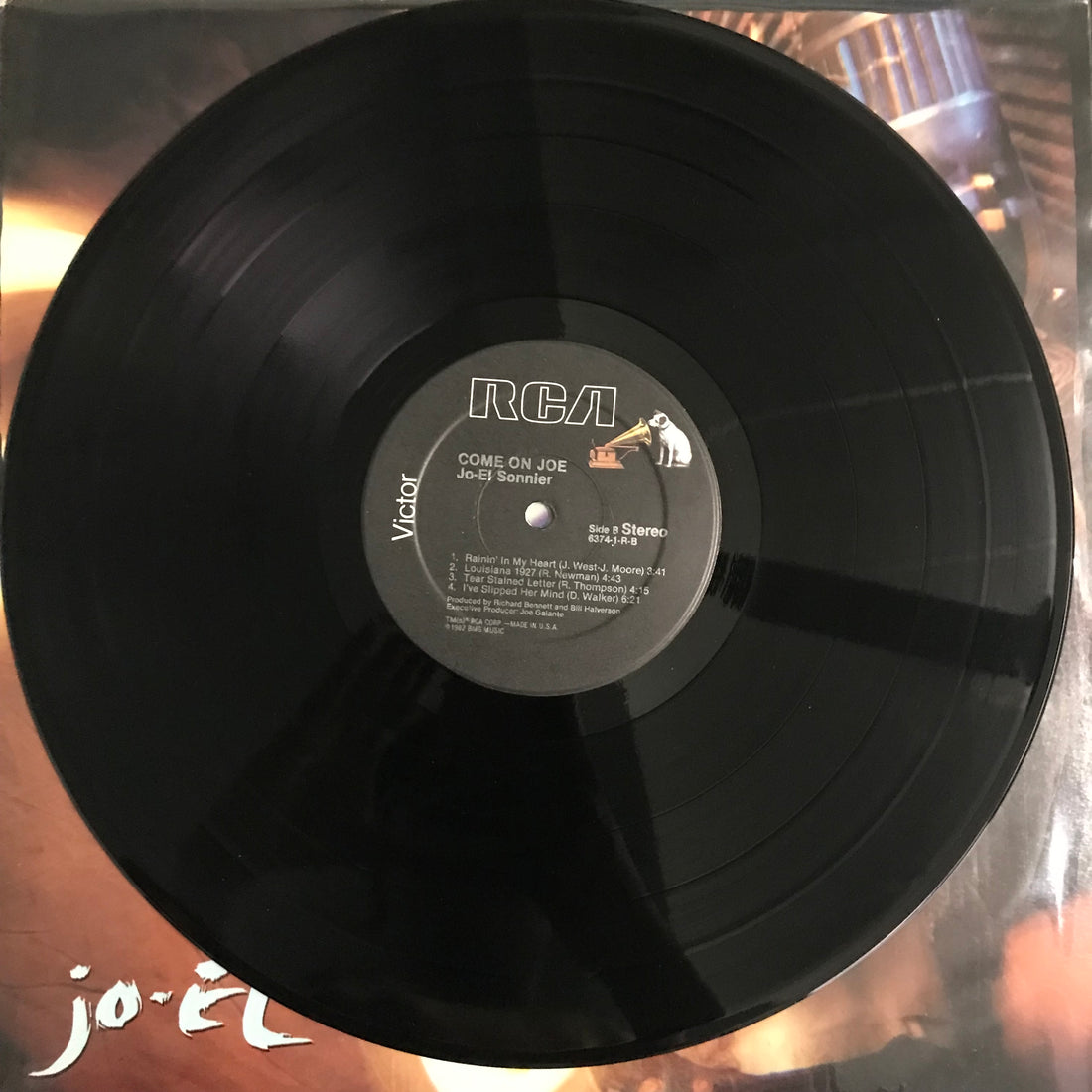 แผ่นเสียง Jo-El Sonnier - Come On Joe Vinyl VG+