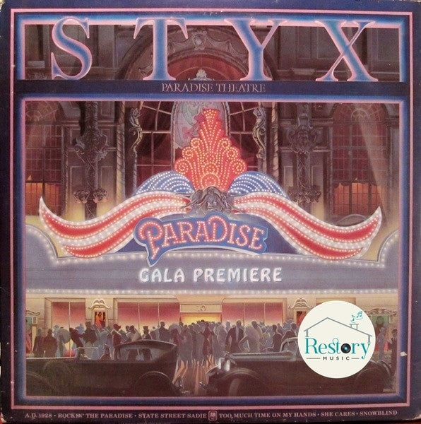 Styx : Paradise Theatre (LP, Album, RE, Not)