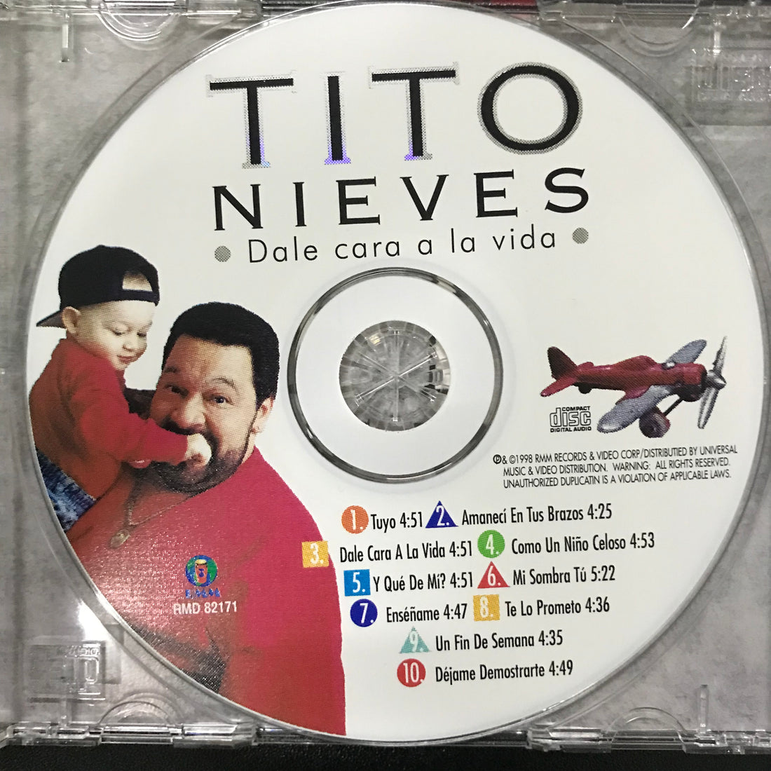 ซีดี Tito Nieves - Dale Cara A La Vida CD VG+