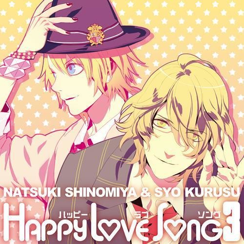 ซีดี Various - Natsuki Shinomiya & Syo Kurusu Happy Love Song 3 CD VG+