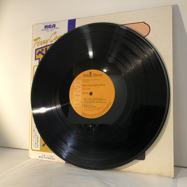 Perry Como : Gold Deluxe (2xLP, Comp)