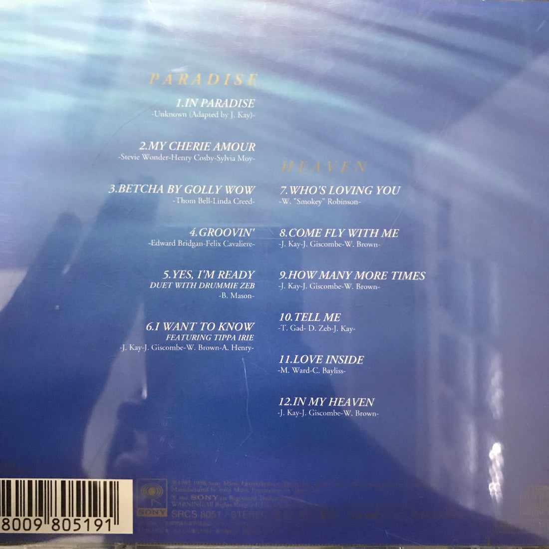 ซีดี Janet Kay - In Paradise CD VG+