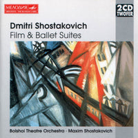 ซีดี Dmitri Shostakovich - Bolshoi Theatre Orchestra, Maxim Shostakovich - Film & Ballet Suites CD VG+