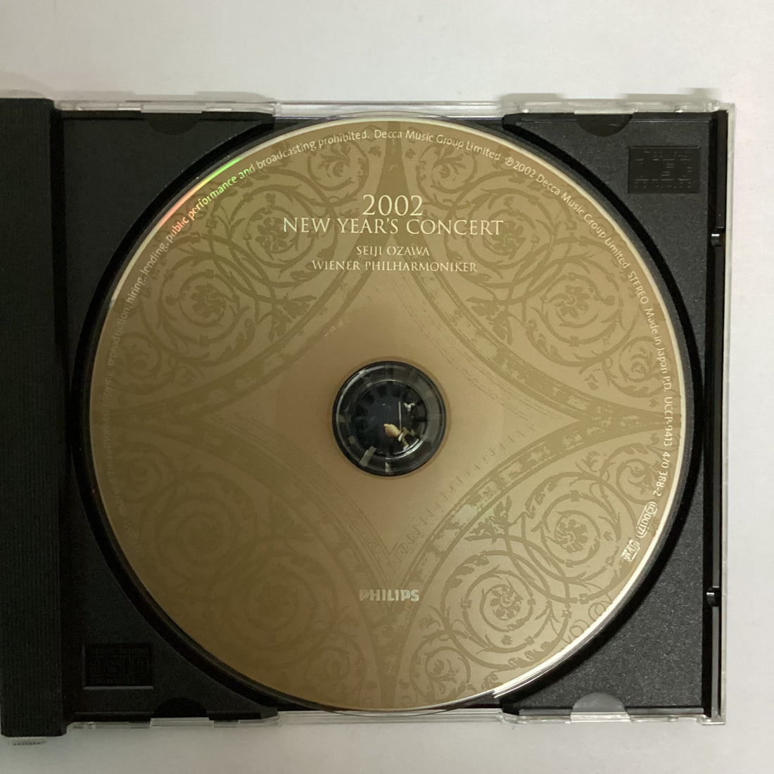 ซีดี Seiji Ozawa, Wiener Philharmoniker - 2002 New Year's Concert CD VG+