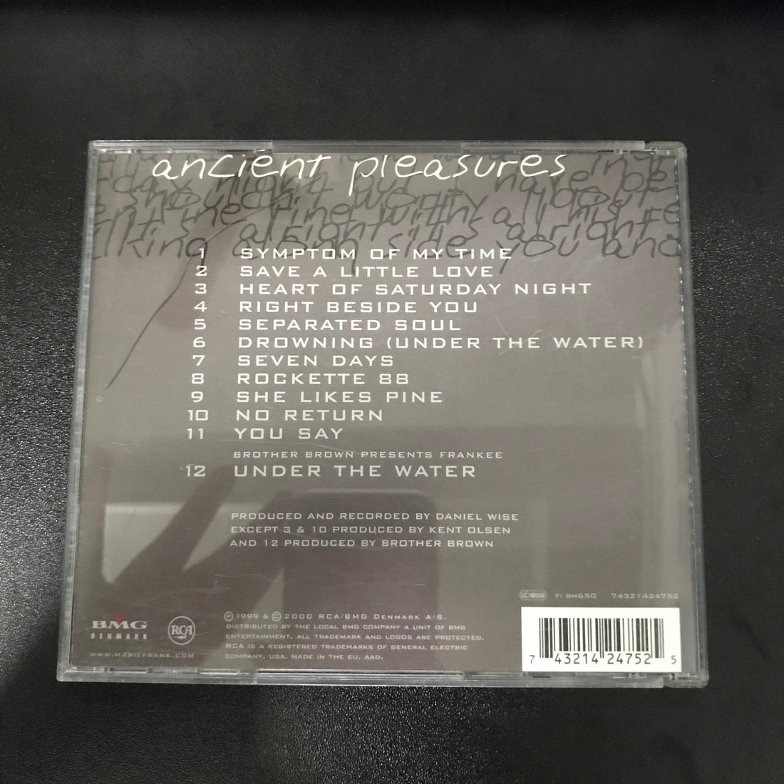 ซีดี Marie Frank - Ancient Pleasures CD VG+