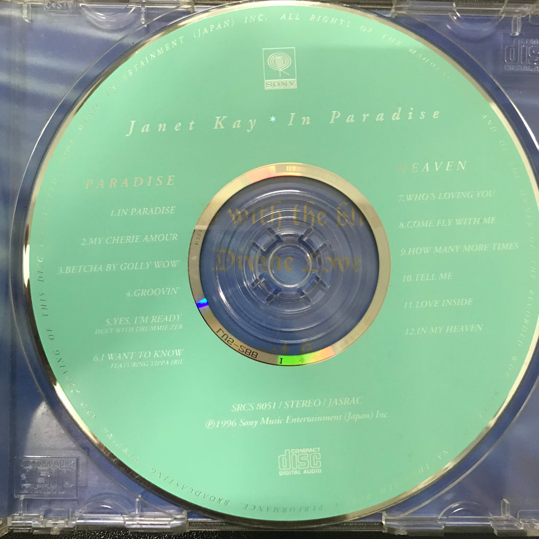 ซีดี Janet Kay - In Paradise CD VG+
