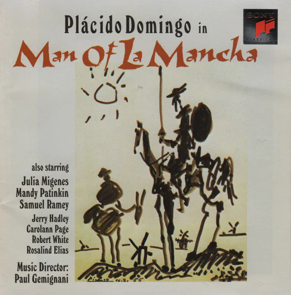 ซีดี Plácido Domingo - Man Of La Mancha CD VG+